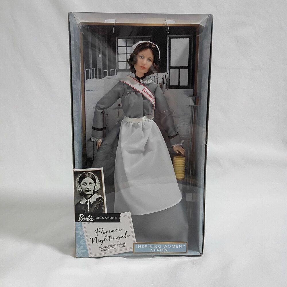 Barbie Florence Nightingale Historic Inspiring Women's Collection Mint in Box